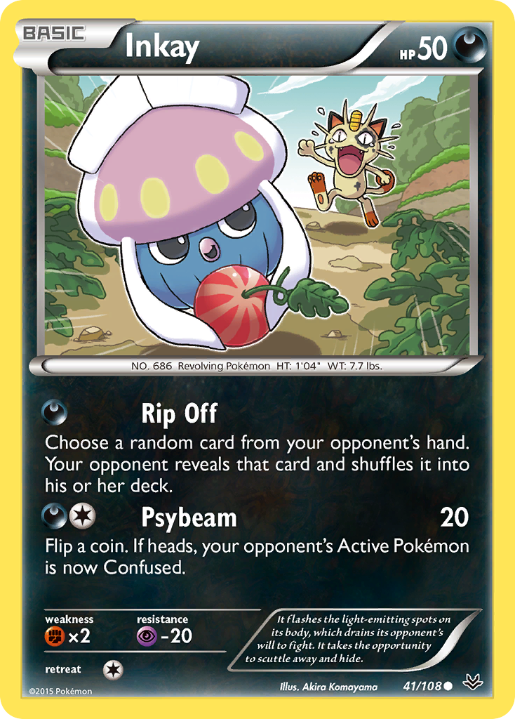Inkay (41/108) [XY: Roaring Skies] | Devastation Store