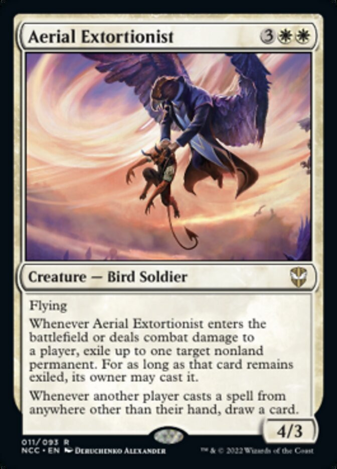 Aerial Extortionist [Streets of New Capenna Commander] | Devastation Store