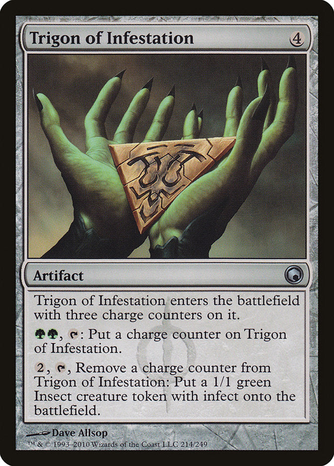 Trigon of Infestation [Scars of Mirrodin] | Devastation Store