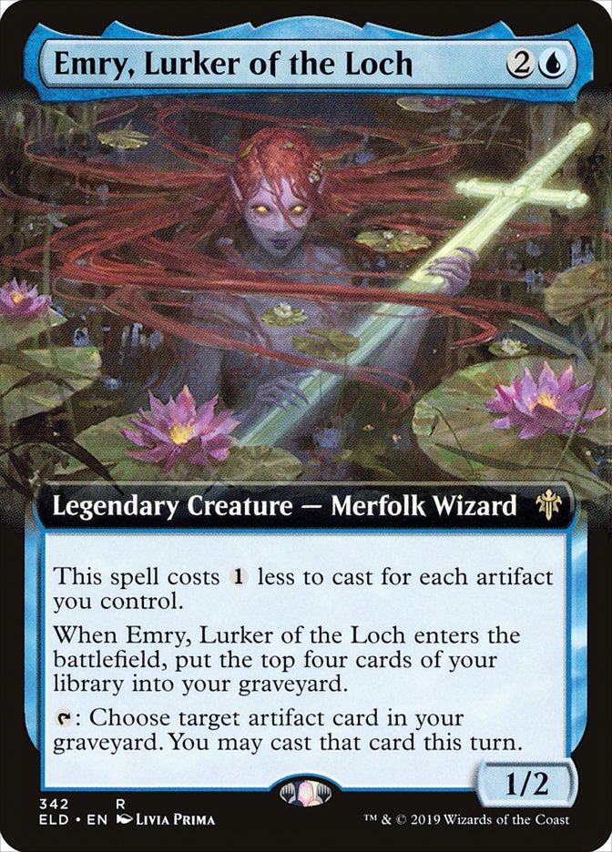 Emry, Lurker of the Loch (Extended) [Throne of Eldraine] | Devastation Store