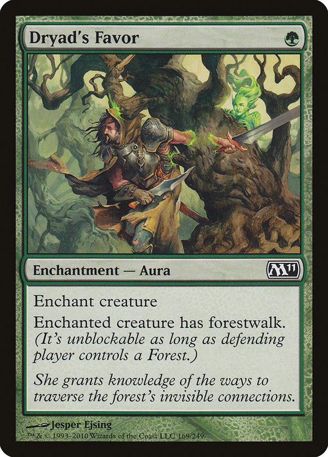 Dryad's Favor [Magic 2011] | Devastation Store