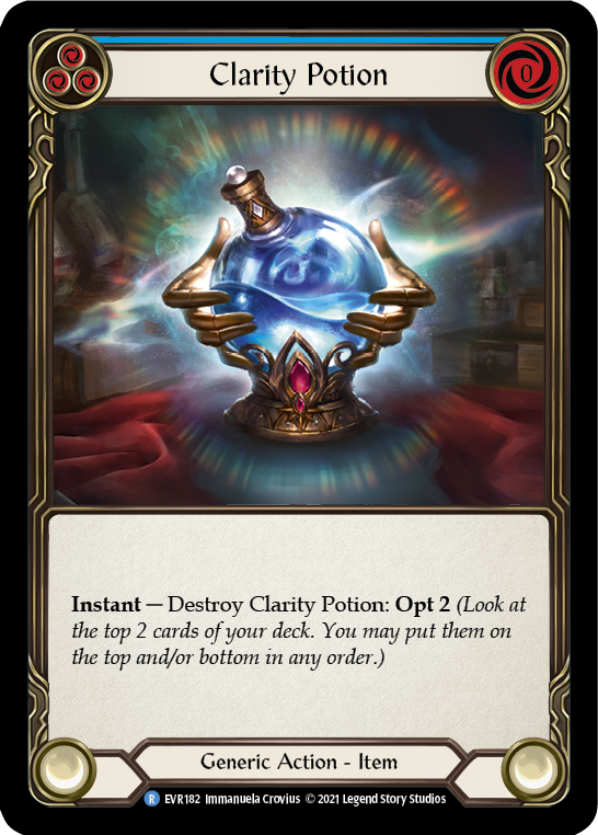 Clarity Potion [EVR182] (Everfest)  1st Edition Normal | Devastation Store