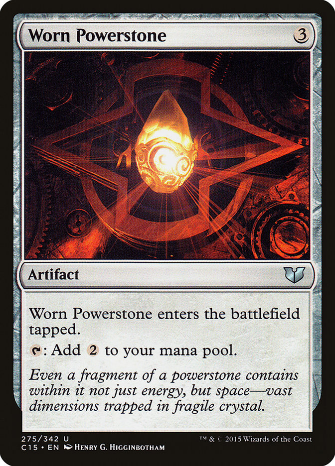 Worn Powerstone [Commander 2015] | Devastation Store