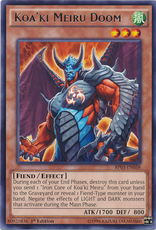 Koa'ki Meiru Doom [BP03-EN058] Rare | Devastation Store
