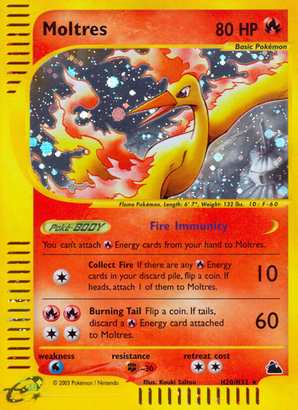 Moltres (H20/H32) [Skyridge] | Devastation Store