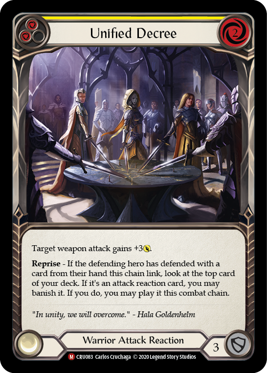 Unified Decree [CRU083] 1st Edition Normal - Devastation Store | Devastation Store