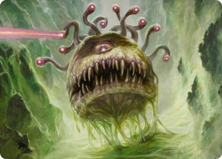 Beholder Art Card [Dungeons & Dragons: Adventures in the Forgotten Realms Art Series] | Devastation Store