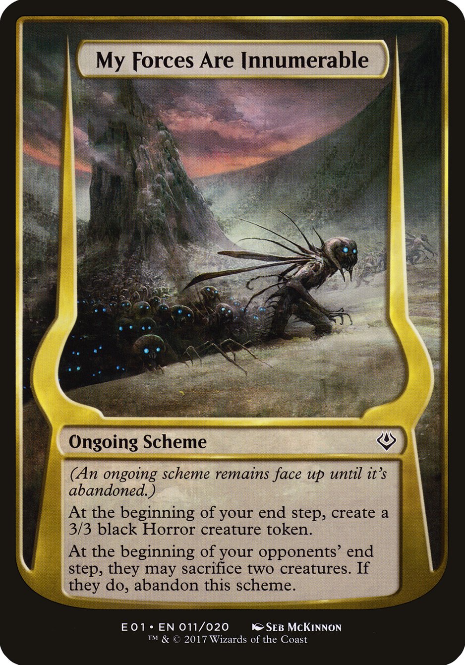 My Forces Are Innumerable (Schemes) [Archenemy: Nicol Bolas Schemes] | Devastation Store