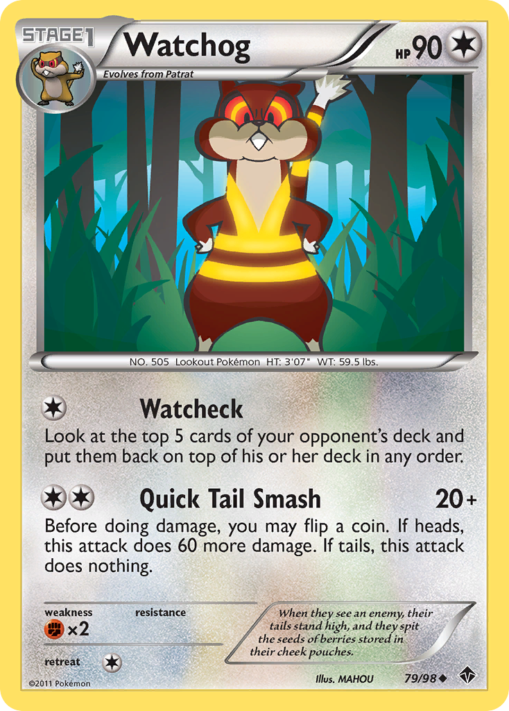 Watchog (79/98) [Black & White: Emerging Powers] | Devastation Store