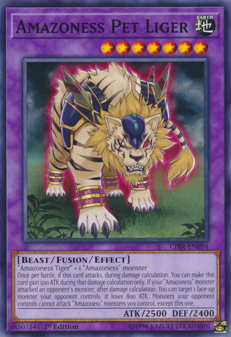 Amazoness Pet Liger [CIBR-EN094] Common | Devastation Store
