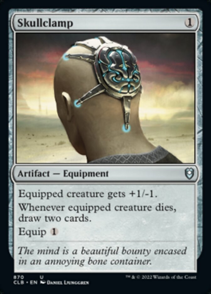 Skullclamp [Commander Legends: Battle for Baldur's Gate] | Devastation Store