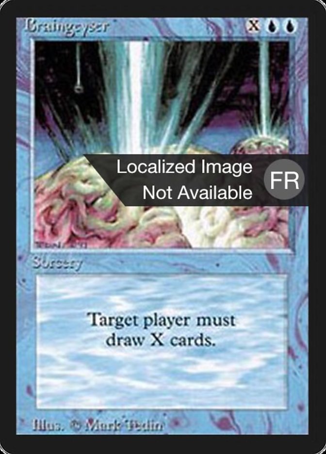 Braingeyser [Foreign Black Border] | Devastation Store