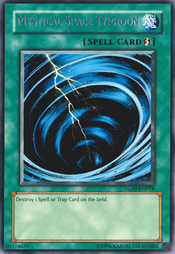 Mystical Space Typhoon (Silver) [DL09-EN014] Rare | Devastation Store