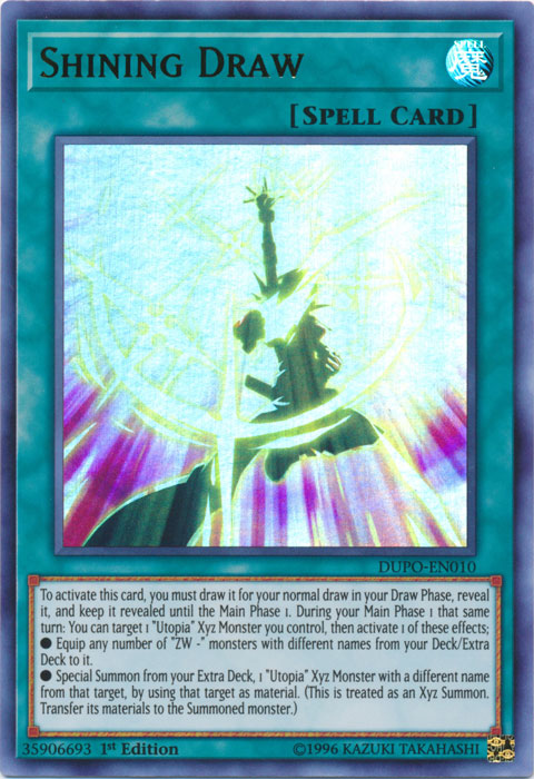 Shining Draw [DUPO-EN010] Ultra Rare | Devastation Store