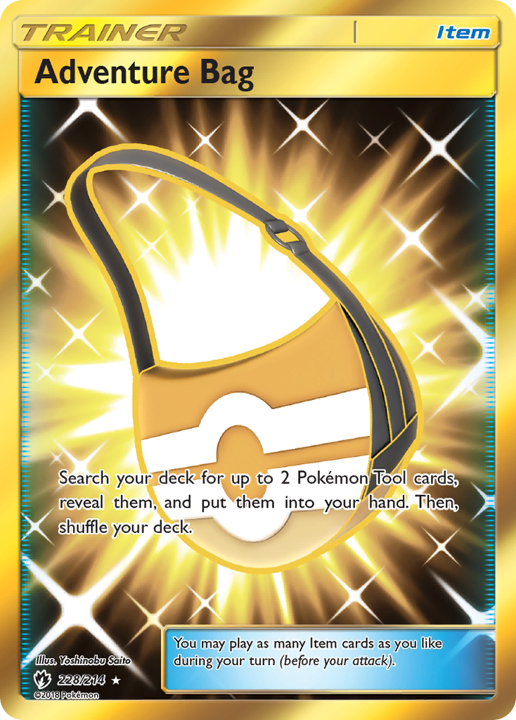 Adventure Bag (228/214) [Sun & Moon: Lost Thunder] | Devastation Store