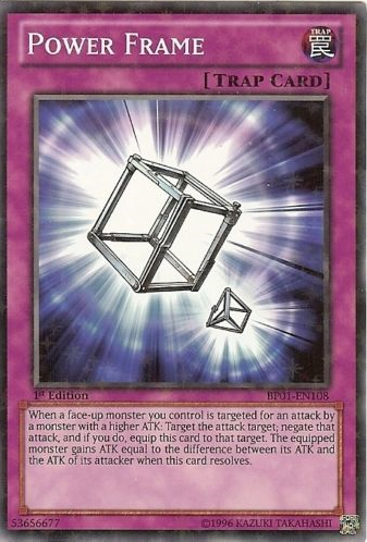 Power Frame [BP01-EN108] Starfoil Rare | Devastation Store