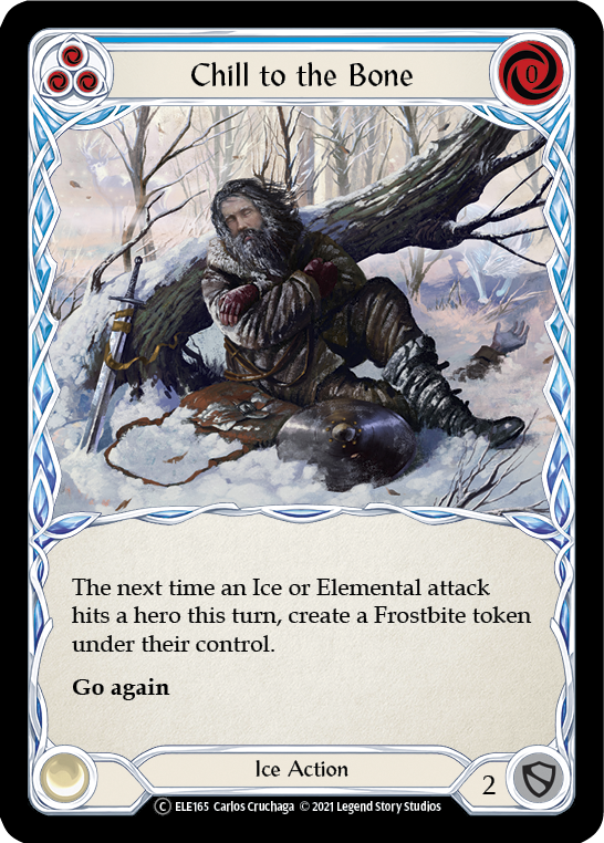 Chill to the Bone (Blue) [U-ELE165] Unlimited Normal | Devastation Store
