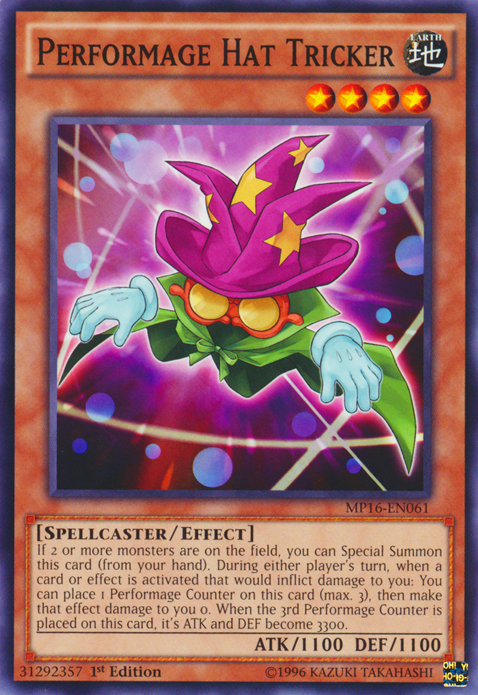 Performage Hat Tricker [MP16-EN061] Common | Devastation Store