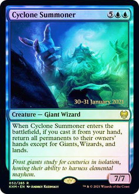 Cyclone Summoner [Kaldheim Prerelease Promos] | Devastation Store