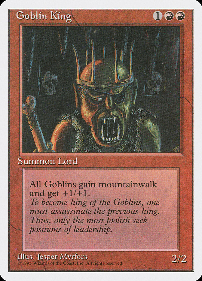 Goblin King [Fourth Edition] | Devastation Store