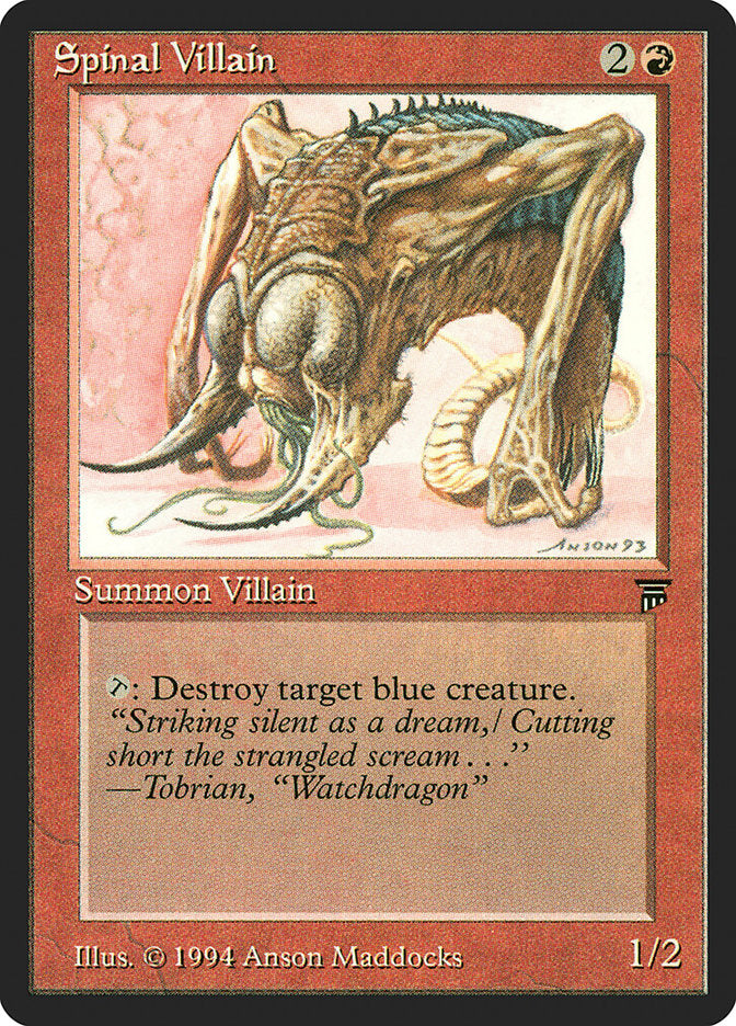 Spinal Villain [Legends] | Devastation Store