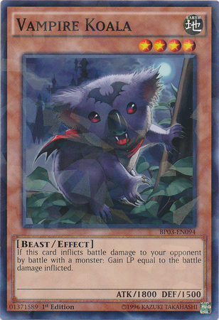 Vampire Koala [BP03-EN094] Shatterfoil Rare | Devastation Store