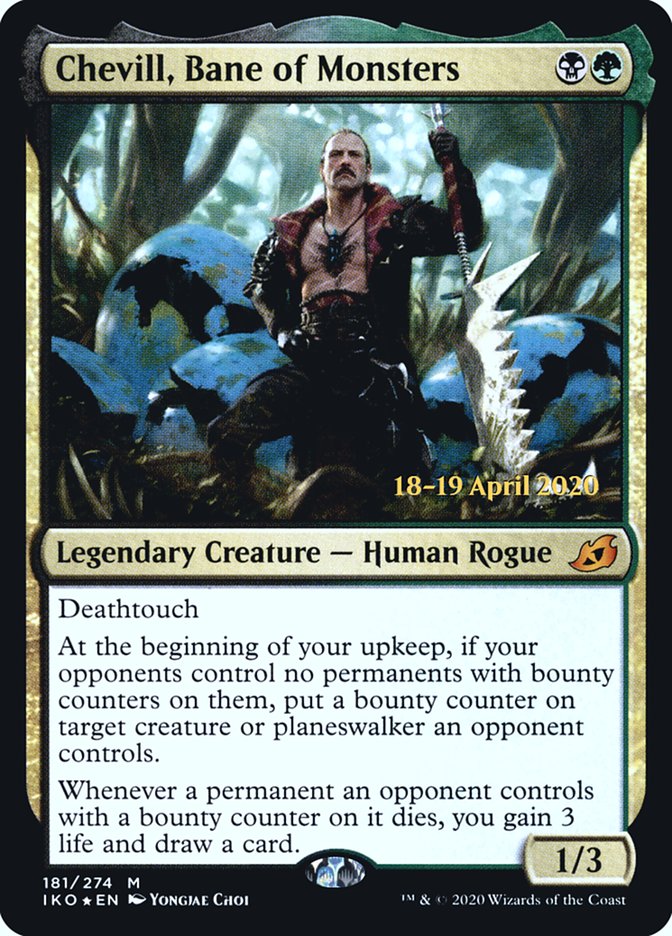 Chevill, Bane of Monsters  [Ikoria: Lair of Behemoths Prerelease Promos] | Devastation Store