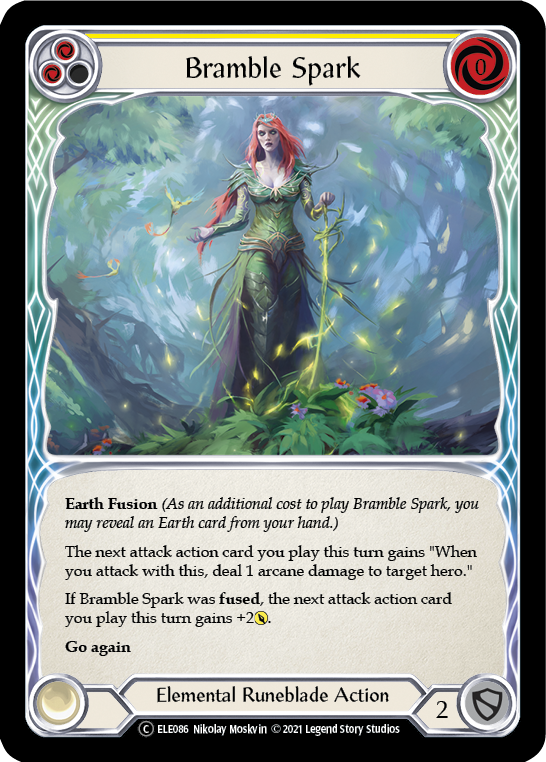 Bramble Spark (Yellow) [U-ELE086] Unlimited Normal | Devastation Store