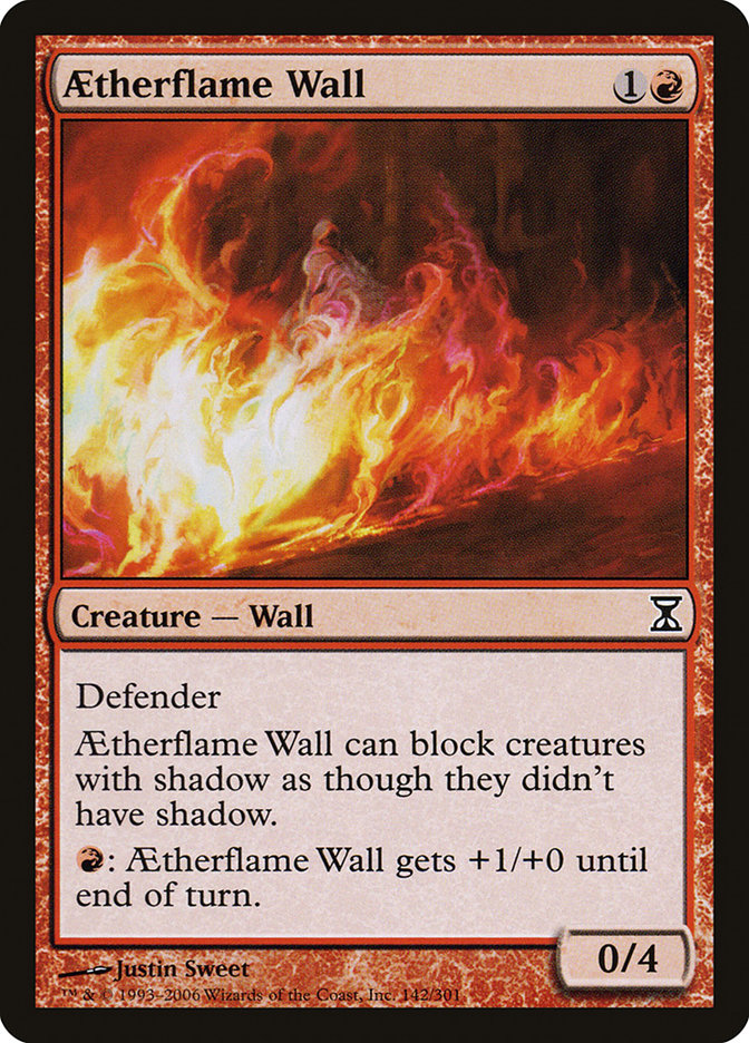 Aetherflame Wall [Time Spiral] | Devastation Store
