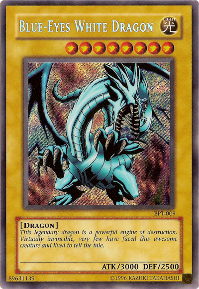 Blue-Eyes White Dragon [BPT-009] Secret Rare | Devastation Store