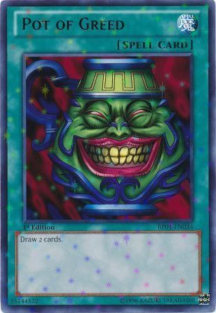 Pot of Greed [BP01-EN034] Starfoil Rare | Devastation Store