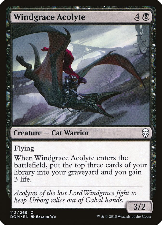 Windgrace Acolyte [Dominaria] | Devastation Store