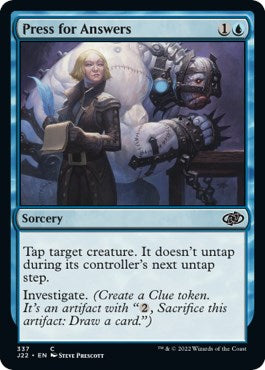 Press for Answers [Jumpstart 2022] | Devastation Store