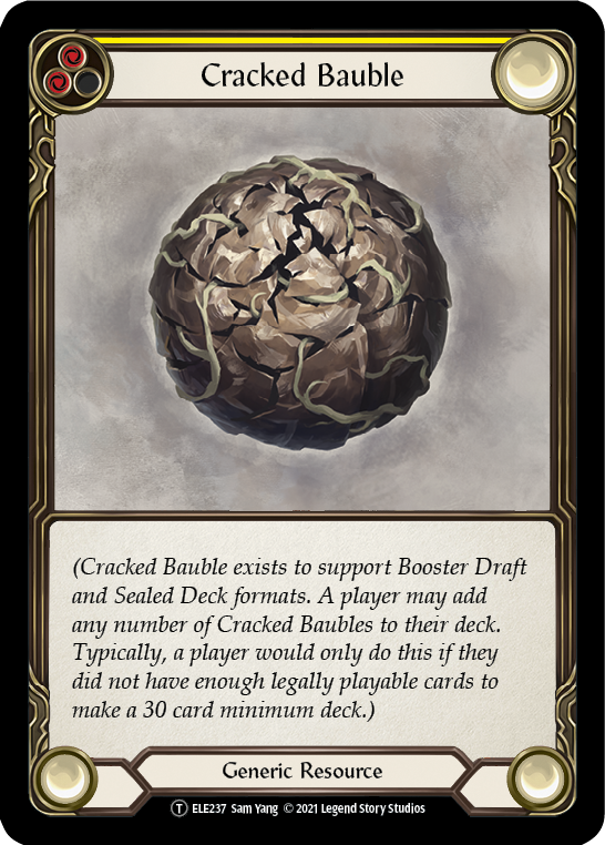 Cracked Bauble [U-ELE237] Unlimited Normal | Devastation Store