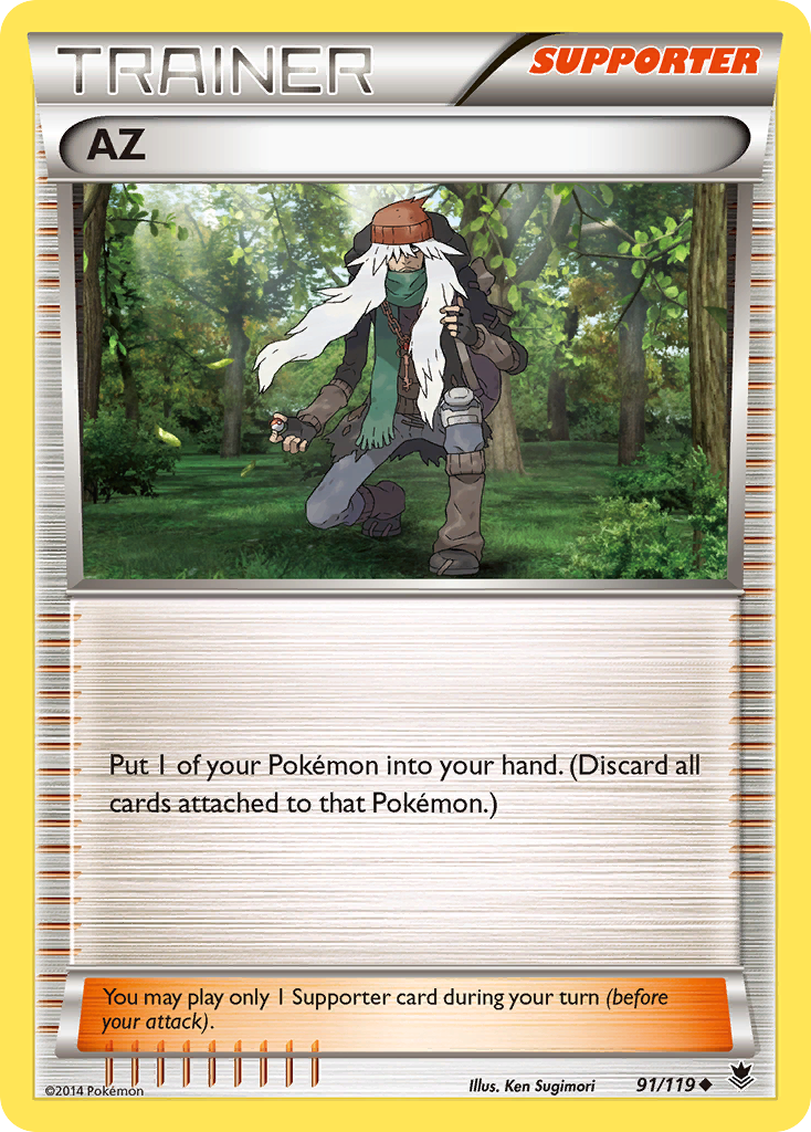 AZ (91/119) [XY: Phantom Forces] | Devastation Store