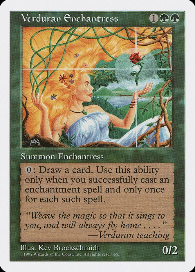 Verduran Enchantress [Fifth Edition] | Devastation Store