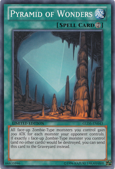 Pyramid of Wonders [GLD5-EN043] Common | Devastation Store