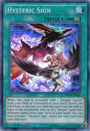 Hysteric Sign [MP14-EN041] Super Rare | Devastation Store