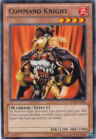 Command Knight (Blue) [DL14-EN002] Rare | Devastation Store