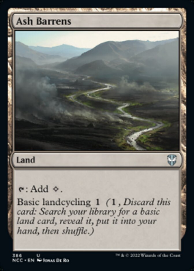 Ash Barrens [Streets of New Capenna Commander] | Devastation Store