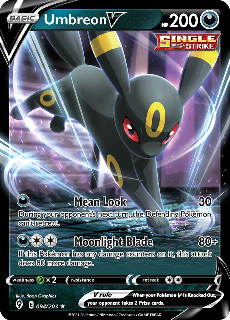 Umbreon V (094/203) [Sword & Shield: Evolving Skies] | Devastation Store