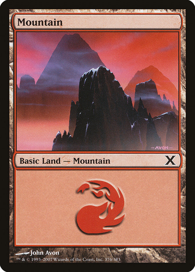 Mountain (376) [Tenth Edition] | Devastation Store
