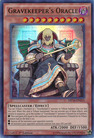 Gravekeeper's Oracle [MP14-EN215] Ultra Rare | Devastation Store