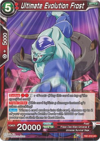 Ultimate Evolution Frost [TB1-018] | Devastation Store