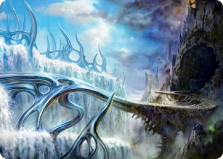 Mistvault Bridge Art Card [Modern Horizons 2 Art Series] | Devastation Store