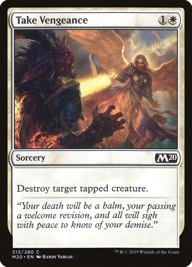 Take Vengeance [Core Set 2020] | Devastation Store
