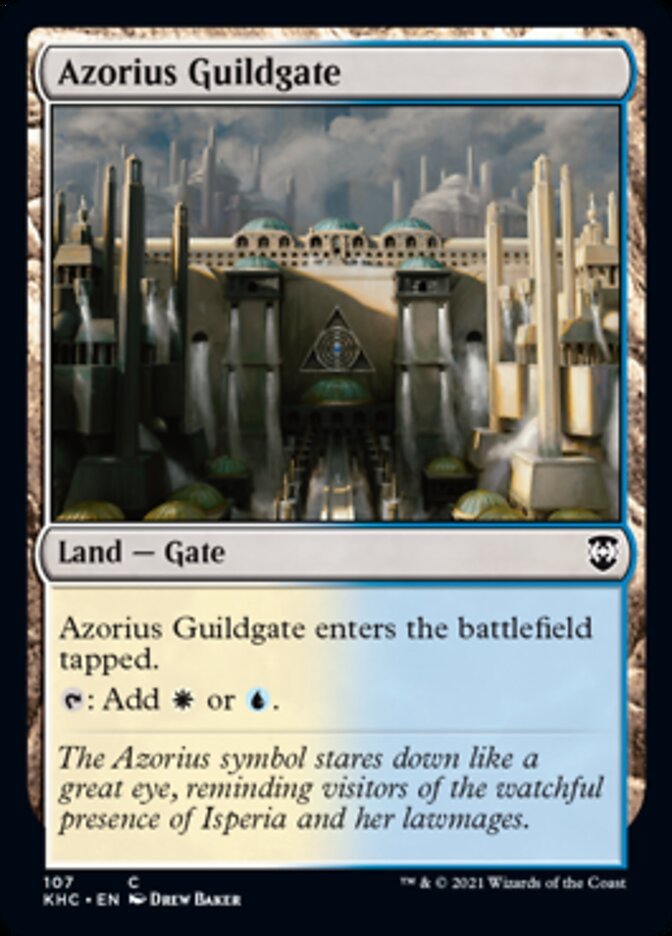 Azorius Guildgate [Kaldheim Commander] | Devastation Store