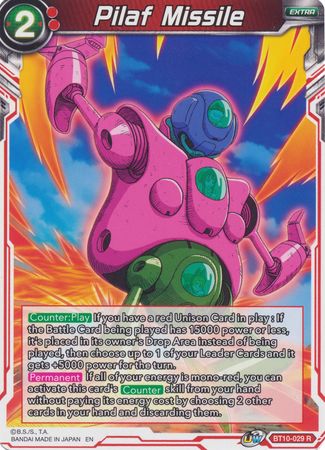 Pilaf Missile (BT10-029) [Rise of the Unison Warrior 2nd Edition] | Devastation Store
