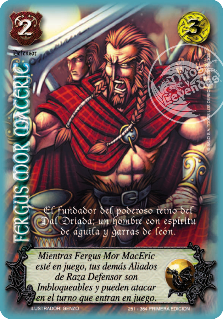 Fergus Mor Maceric, Leyendas - Devastation Store | Devastation Store