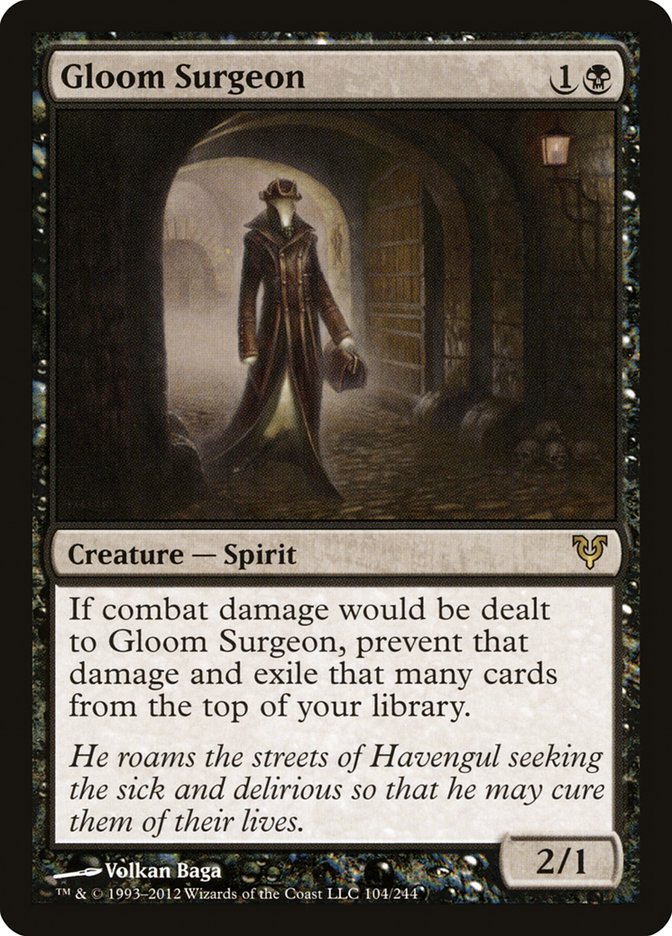 Gloom Surgeon [Avacyn Restored] - Devastation Store | Devastation Store